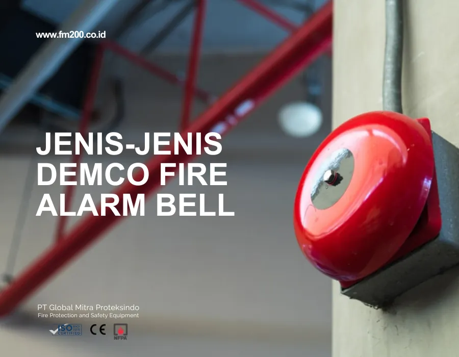 Jenis-jenis Demco fire alarm bell