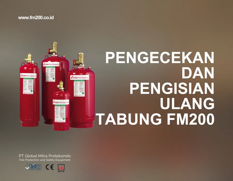 Pengecekan dan pengisian ulang tabung FM200