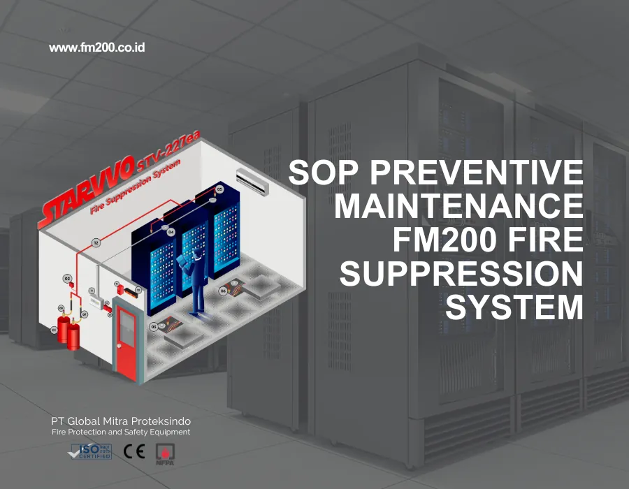 SOP preventive maintenance FM200 Fire Suppression System