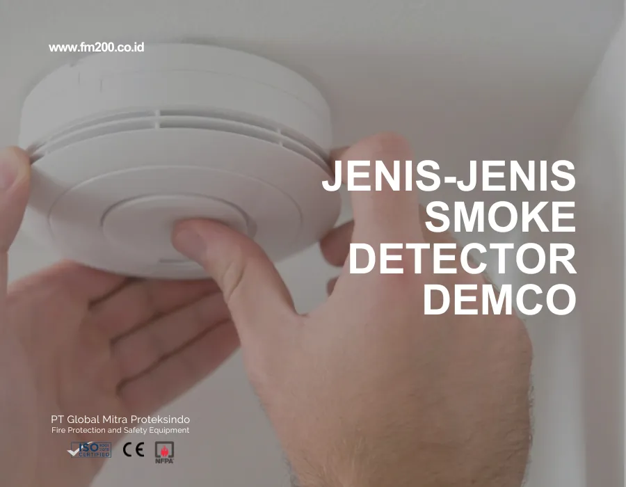Jenis-jenis smoke detector Demco